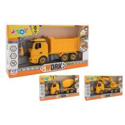 Vehicul constructie cu sunete si lumini si accesorii pentru demontat roti Globo - SOLGL39881