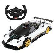 MASINA CU TELECOMANDA PAGANI ZONDA R ALB CU SCARA 1 LA 14 VIVRas38110_Alb