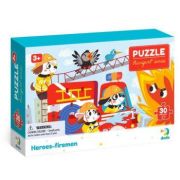 Puzzle - eroii pompieri (30 piese)