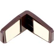 Sistem de siguranta din plastic pentru sertare, 7 x 7 cm Ikonka IK6719 BBJIK6719_Maro