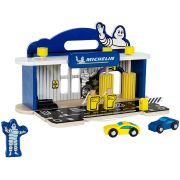 Statie reparatii masini cu spalatorie din lemn Michelin - TK3403