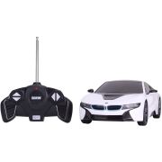 MASINA CU TELECOMANDA BMW i8 SCARA 1 LA 18 VIVRas59200_Alb