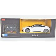 MASINA CU TELECOMANDA BMW i8 SCARA 1 LA 18 VIVRas59200_Alb