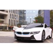 MASINA CU TELECOMANDA BMW i8 SCARA 1 LA 18 VIVRas59200_Alb