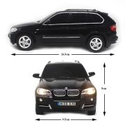 MASINA CU TELECOMANDA BMW X5 NEGRU CU SCARA 1 LA 18 VIVRas23100_Negru