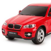 MASINA CU TELECOMANDA BMW X6 ROSU CU SCARA 1 LA 24 VIVRas31700_Rosu