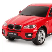 MASINA CU TELECOMANDA BMW X6 ROSU CU SCARA 1 LA 24 VIVRas31700_Rosu