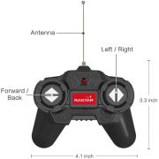MASINA CU TELECOMANDA BUGATTI GRAND SPORT VITESSE NEGRU CU SCARA 1 LA 18 VIVRas53900_Negru