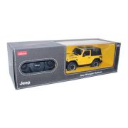 MASINA CU TELECOMANDA JEEP WRANGLER RUBICON GALBEN CU SCARA 1 LA 24 VIVRas79500_Galben