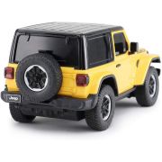 MASINA CU TELECOMANDA JEEP WRANGLER RUBICON GALBEN CU SCARA 1 LA 24 VIVRas79500_Galben