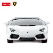 MASINA CU TELECOMANDA LAMBORGHINI AVENTADOR ALB CU SCARA 1 LA 24 VIVRas46300_Alb