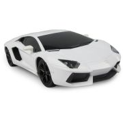 MASINA CU TELECOMANDA LAMBORGHINI AVENTADOR ALB CU SCARA 1 LA 24 VIVRas46300_Alb