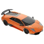 MASINA CU TELECOMANDA LAMBORGHINI MURCIELAGO LP670 PORTOCALIU CU SCARA 1 LA 24 VIVRas39000_Portocaliu