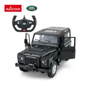 MASINA CU TELECOMANDA LAND ROVER DEFENDER NEGRU CU SCARA 1 LA 14 VIVRas78400_Negru