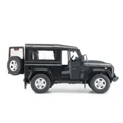 MASINA CU TELECOMANDA LAND ROVER DEFENDER NEGRU CU SCARA 1 LA 14 VIVRas78400_Negru