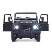 MASINA CU TELECOMANDA LAND ROVER DEFENDER NEGRU CU SCARA 1 LA 14 VIVRas78400_Negru