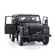 MASINA CU TELECOMANDA LAND ROVER DEFENDER NEGRU CU SCARA 1 LA 14 VIVRas78400_Negru