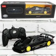 MASINA CU TELECOMANDA PAGANI ZONDA R NEGRU CU SCARA 1 LA 24 VIVRas38010_Negru