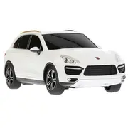MASINA CU TELECOMANDA PORSCHE CAYENNE TURBO ALB CU SCARA 1 LA 24 VIVRas46100_Alb