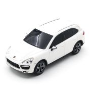 MASINA CU TELECOMANDA PORSCHE CAYENNE TURBO ALB CU SCARA 1 LA 24 VIVRas46100_Alb