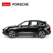 MASINA CU TELECOMANDA PORSCHE CAYENNE TURBO NEGRU CU SCARA 1 LA 14 VIVRas42900_Negru