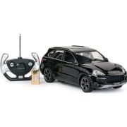 MASINA CU TELECOMANDA PORSCHE CAYENNE TURBO NEGRU CU SCARA 1 LA 14 VIVRas42900_Negru