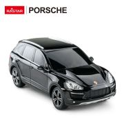 MASINA CU TELECOMANDA PORSCHE CAYENNE TURBO NEGRU CU SCARA 1 LA 24 VIVRas46100_Negru