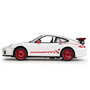 MASINA CU TELECOMANDA PORSCHE GT3 ALB CU SCARA 1 LA 14 VIVRas42800_Alb