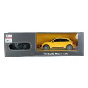 MASINA CU TELECOMANDA PORSCHE MACAN TURBO GALBEN CU SCARA 1 LA 24 VIVRas71800_Galben