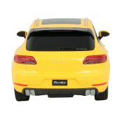 MASINA CU TELECOMANDA PORSCHE MACAN TURBO GALBEN CU SCARA 1 LA 24 VIVRas71800_Galben