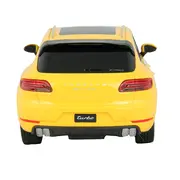 MASINA CU TELECOMANDA PORSCHE MACAN TURBO GALBEN CU SCARA 1 LA 24 VIVRas71800_Galben