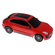 MASINA CU TELECOMANDA PORSCHE MACAN TURBO ROSU CU SCARA 1 LA 24 VIVRas71800_Rosu
