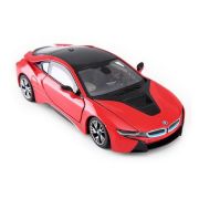 MASINUTA METALICA BMW I8 ROSU SCARA 1 LA 24 VIVRas56500_Rosu