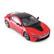 MASINUTA METALICA BMW I8 ROSU SCARA 1 LA 24 VIVRas56500_Rosu