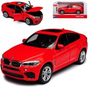 MASINUTA METALICA BMW X6M ROSU SCARA 1 LA 24 VIVRas56600_Rosu
