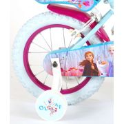Bicicleta copii Volare Frozen cu roti ajutatoare 14 INCH 2 frane de mana - SOLVOL91450-CH-IT