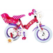 Bicicleta copii Volare Minnie Mouse cu roti ajutatoare 12 INCH cu 2 frane mana - SOLVOL31226-CH-IT