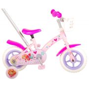 Bicicleta copii Volare Paw Patrol 10 inch cu maner parental si roti ajutatoare - SOLVOL21051