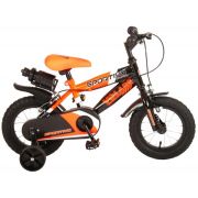 Bicicleta copii Volare Sportivo Portocalie 12 inch cu 2 frane de mana si sticla apa - SOLVOL2033