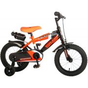 Bicicleta copii Volare Sportivo Portocaliu 14 inch cu frana de mana si sticla apa - SOLVOL2042