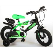 Bicicleta copii Volare Sportivo Verde 12 inch cu 2 frane de mana si sticla apa - SOLVOL2031