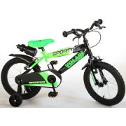 Bicicleta copii Volare Sportivo Verde 16 inch cu 2 frane de mana si sticla apa - SOLVOL2061