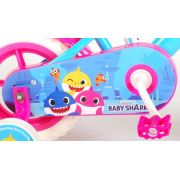 Bicicleta pentru copii Volare Baby Shark 10 inch cu maner parental si roti ajutatoare - SOLVOL21052