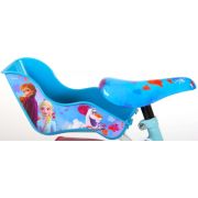 Bicicleta pentru fete 12 inch cu scaun pentru papusi roti ajutatoare si cosulet Frozen 2 cu 2 frane de mana - SOLVOL91250-CH-IT