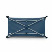 Lionelo - Patut pliant cu un nivel Stefi Rose din Metal, Poliester, 120x60 cm, Roz BYNLO-STEFI_PINK_ROSE