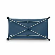 Lionelo - Patut pliant cu un nivel Stefi Rose din Metal, Poliester, 120x60 cm, Roz BYNLO-STEFI_PINK_ROSE