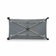 Lionelo - Patut pliant cu un nivel Stefi Lemon din Metal, Poliester, 120x60 cm, Galben BYNLO-STEFI_YELLOW_LEMON