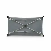 Lionelo - Patut pliant cu un nivel Stefi Lemon din Metal, Poliester, 120x60 cm, Galben BYNLO-STEFI_YELLOW_LEMON