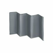 Lionelo - Patut pliant cu un nivel Stefi Lemon din Metal, Poliester, 120x60 cm, Galben BYNLO-STEFI_YELLOW_LEMON