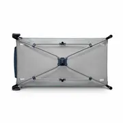Lionelo - Patut pliant cu doua nivele Sven Plus, 120x60 cm, arcada jucarii, masuta de infasat, vibratii, melodii, Blue Navy BYNLO-SVEN_PLUS_BLUE_NAVY